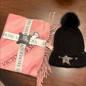 Victoria Secrets Scarf and Hat